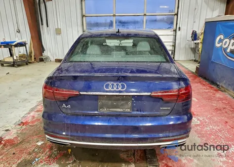 2021 Audi A4 Premium 45 из США, поврежденный, VIN WAUDAAF48MA074505